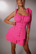 Dress "Milena", pink color