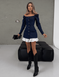 Dress "Jessica" blue